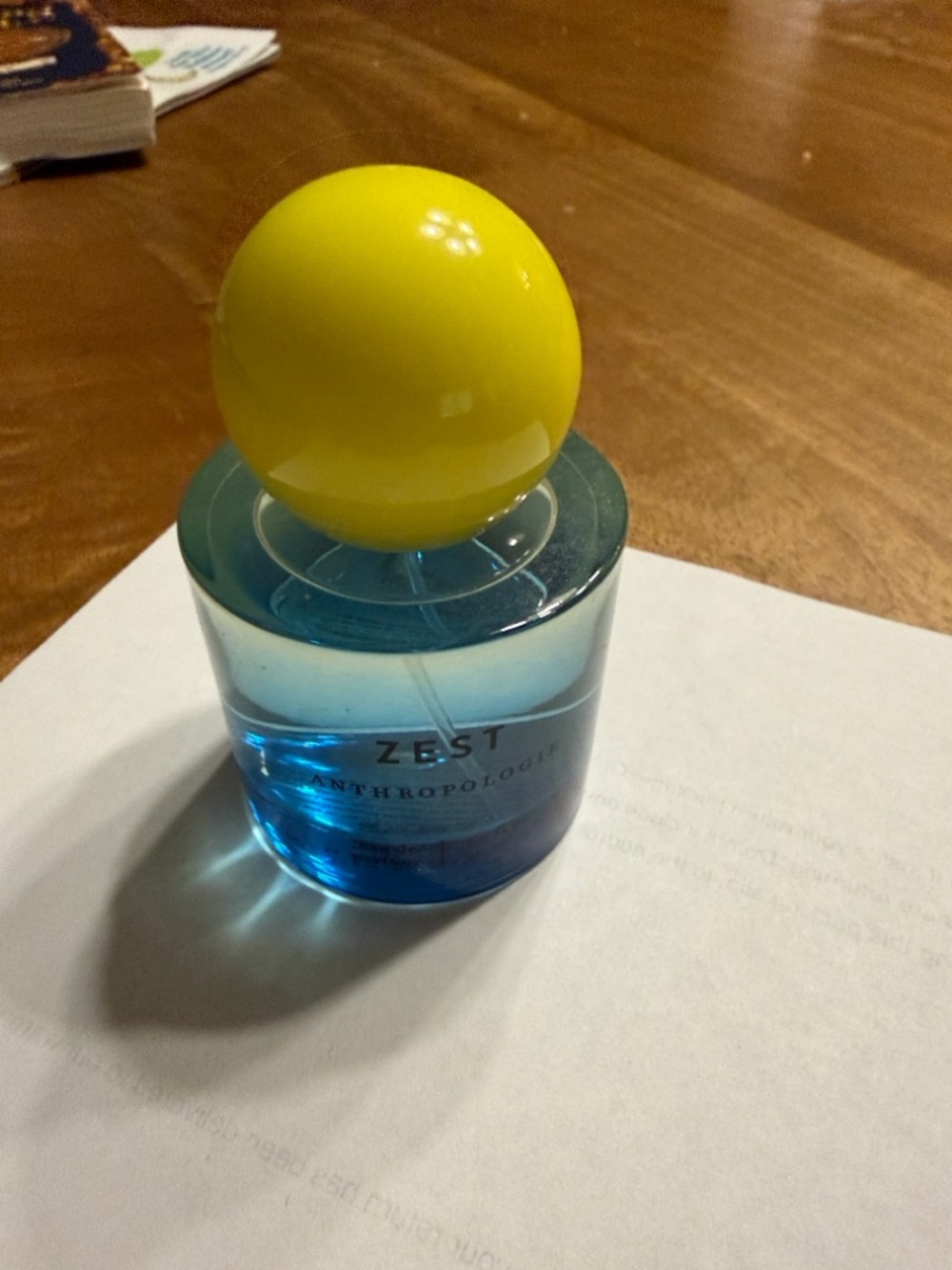 Anthropologie Zest Perfume 1.7 oz - Picture 2 of 2